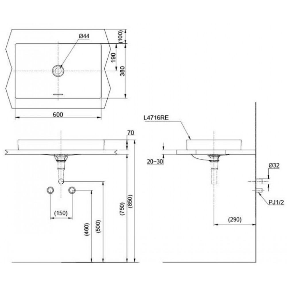 bna-ve-lavabo-toto-lt4716mtg19