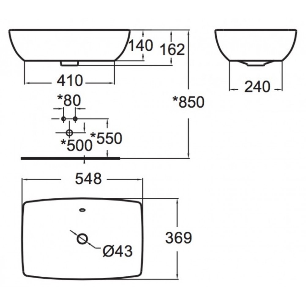 Chậu Lavabo American Standard WPF650