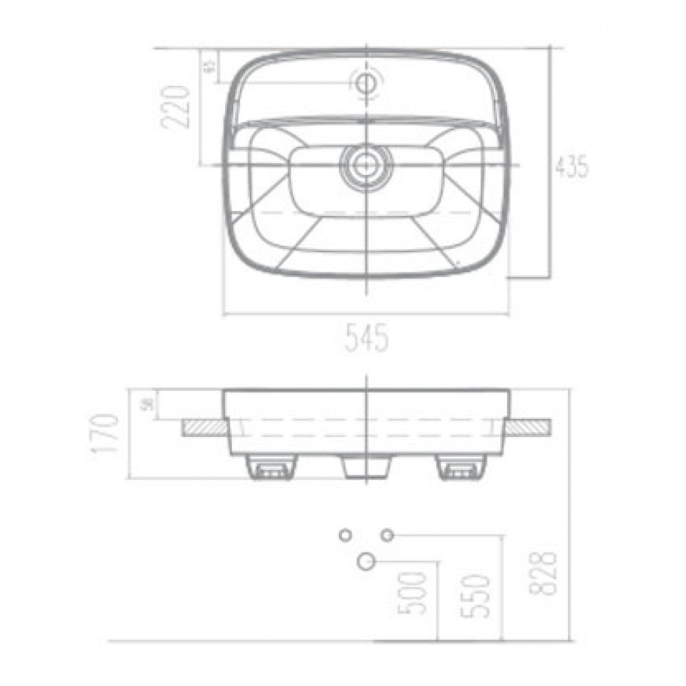 Chậu Rửa bán âm American VF0320