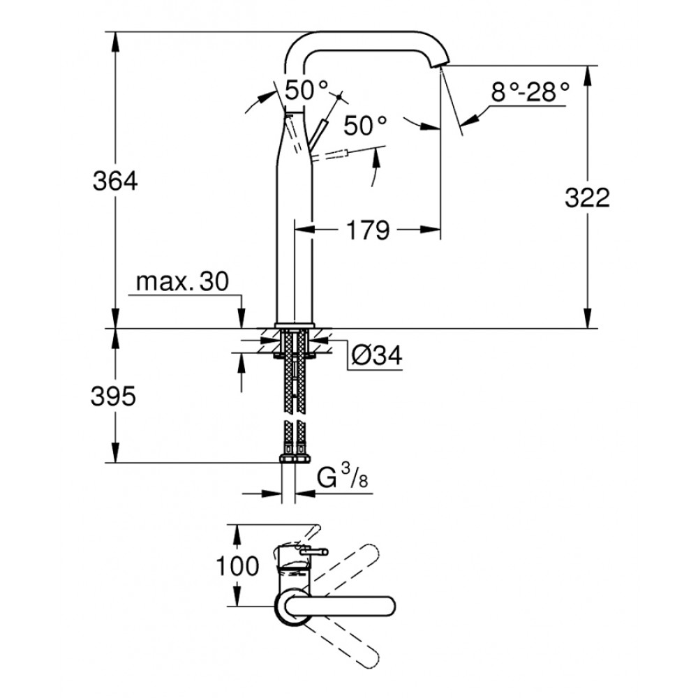 ban-ve-voi-chau-grohe-essence-new-size-xl-32901001