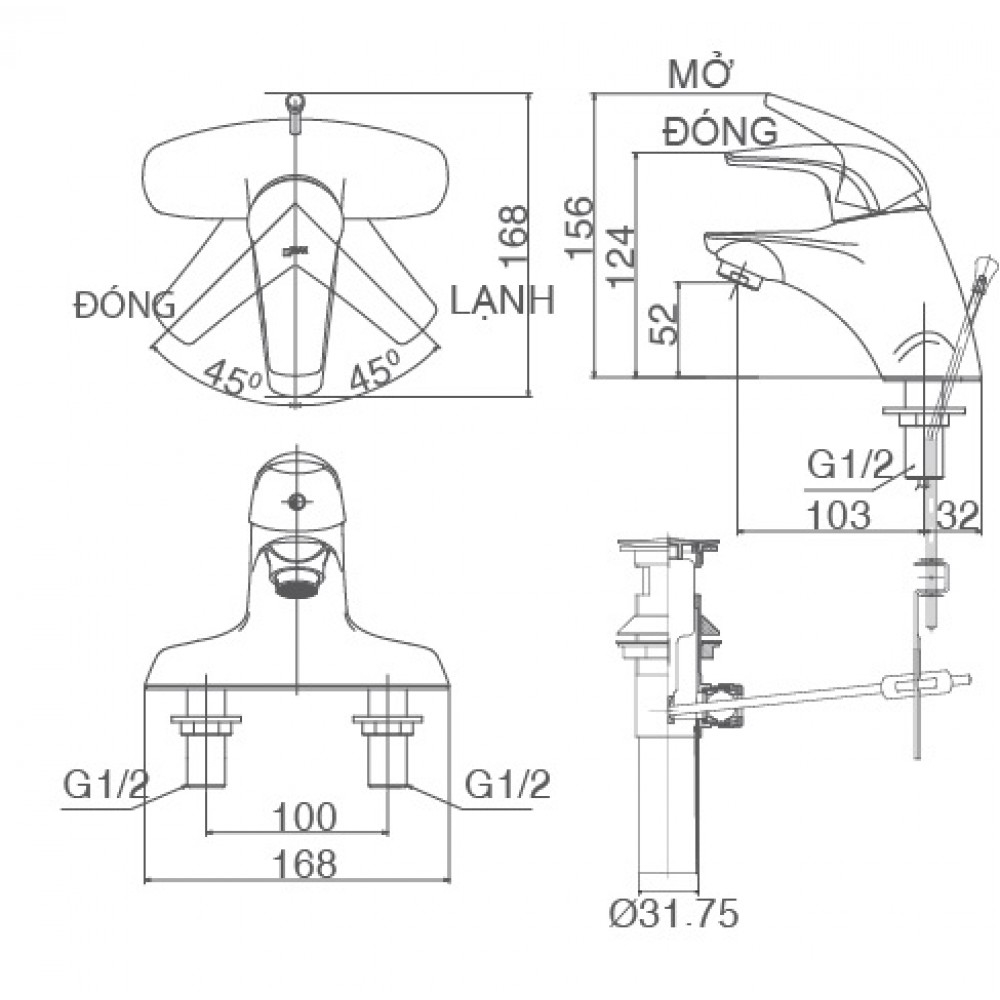 ban-ve-voi-lavabo-inax-LFV3001S