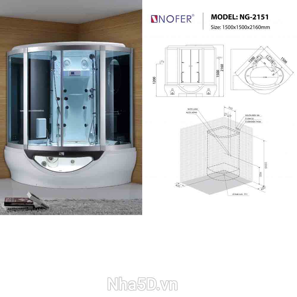 Phòng xông hơi NOFER NG2151