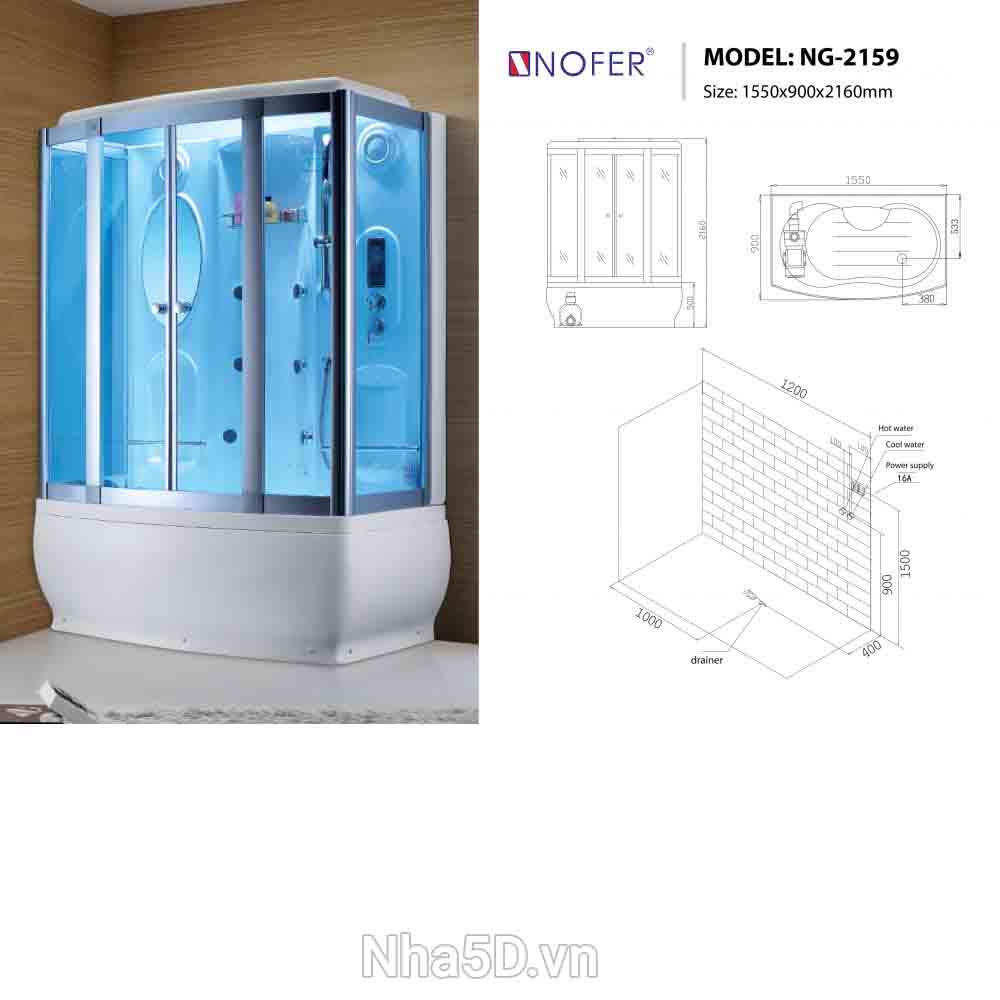 Phòng xông hơi NOFER NG2159