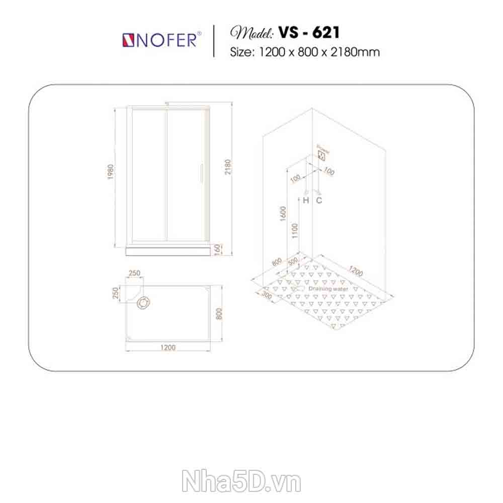 Phòng xông hơi NOFER VS621